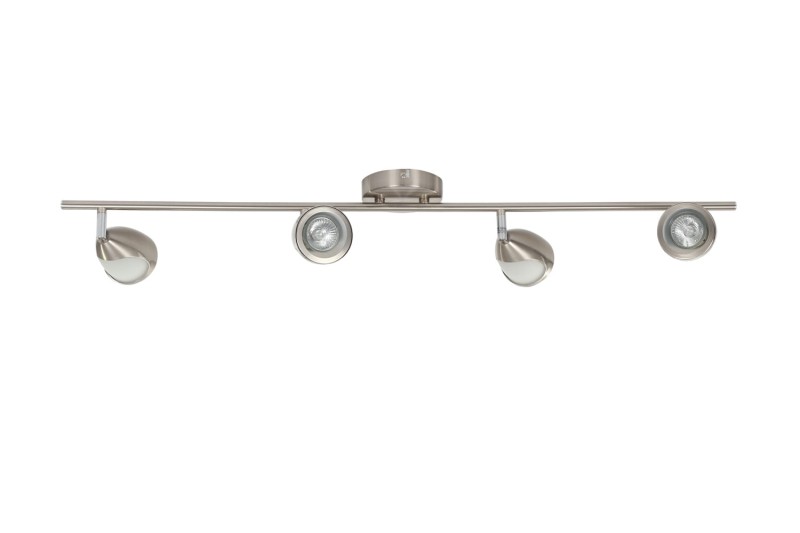 LUKE-4 satynowy nikiel lampa z żar. 50W