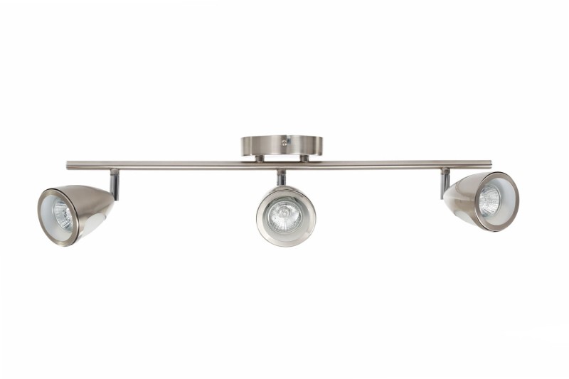 LUKE-3 satynowy nikiel lampa z żar. 50W