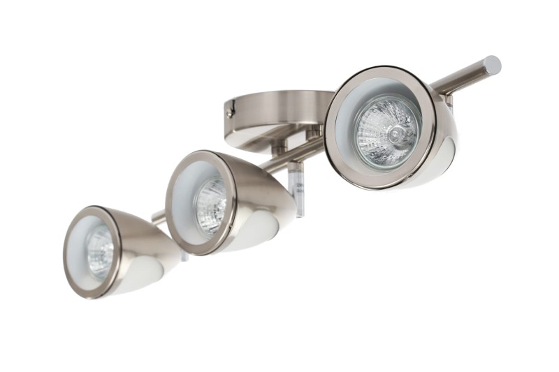 LUKE-3 satynowy nikiel lampa z żar. 50W