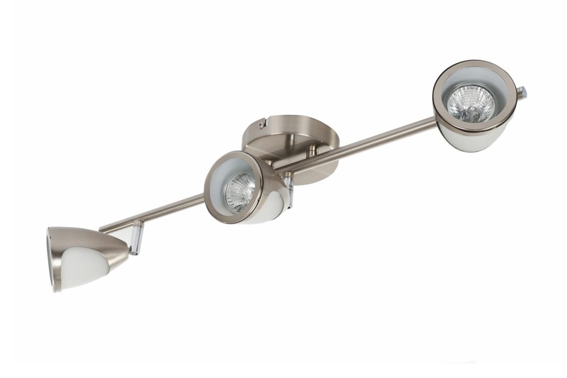 LUKE-3 satynowy nikiel lampa z żar. 50W