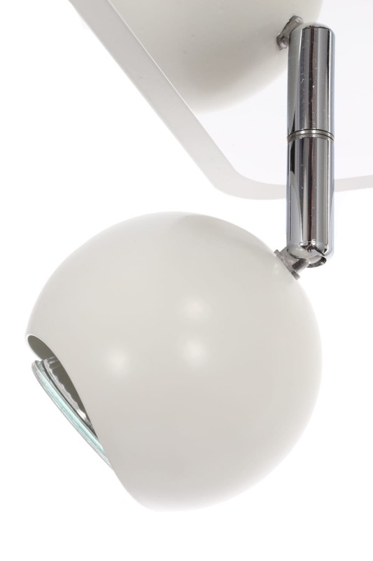 LORENZO-4R spot biały+chrom lampa 4xGU10