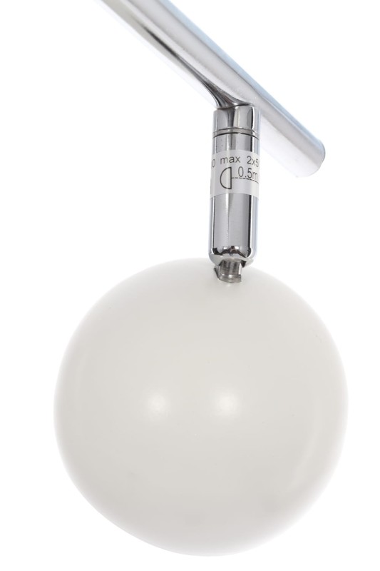 LORENZO-2 spot biały+chrom lampa 2xGU10