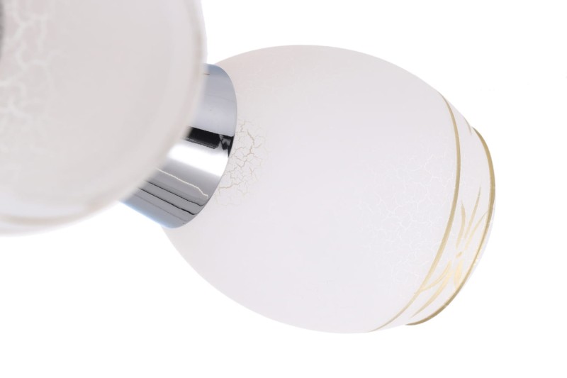 IWAN-4C spot sufitowy gold/chrom lampa