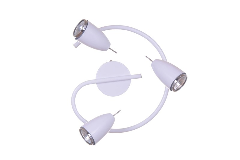 LIBERO-3G spot sufit biała lampa  3xGU10