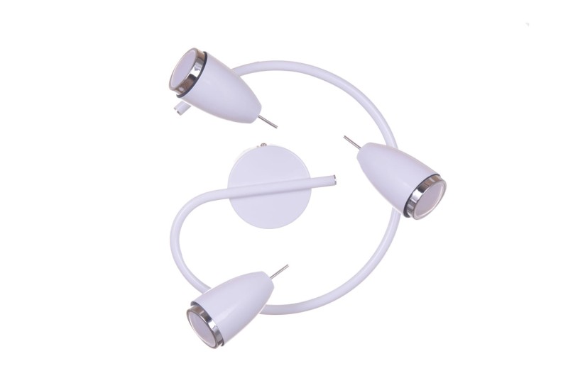 LIBERO-3G spot sufit biała lampa  3xGU10