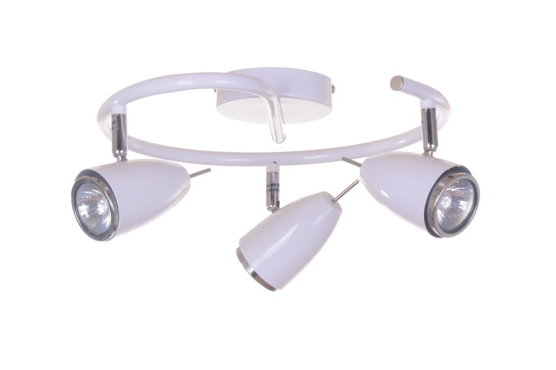 LIBERO-3G spot sufit biała lampa  3xGU10