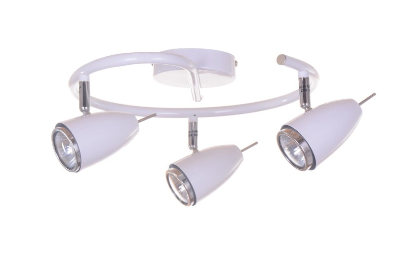 LIBERO-3G spot sufit biała lampa  3xGU10