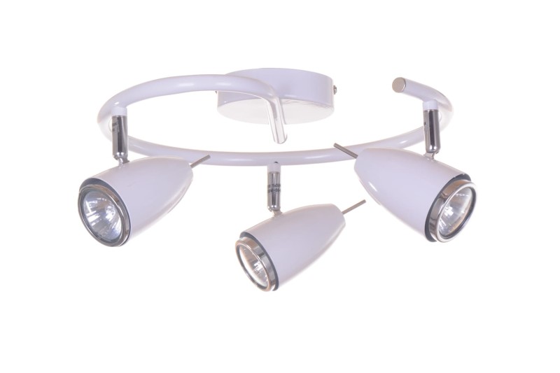LIBERO-3G spot sufit biała lampa  3xGU10