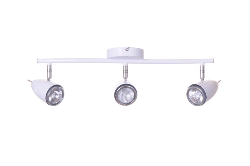 LIBERO-3 spot sufit biała lampa 3xGU10