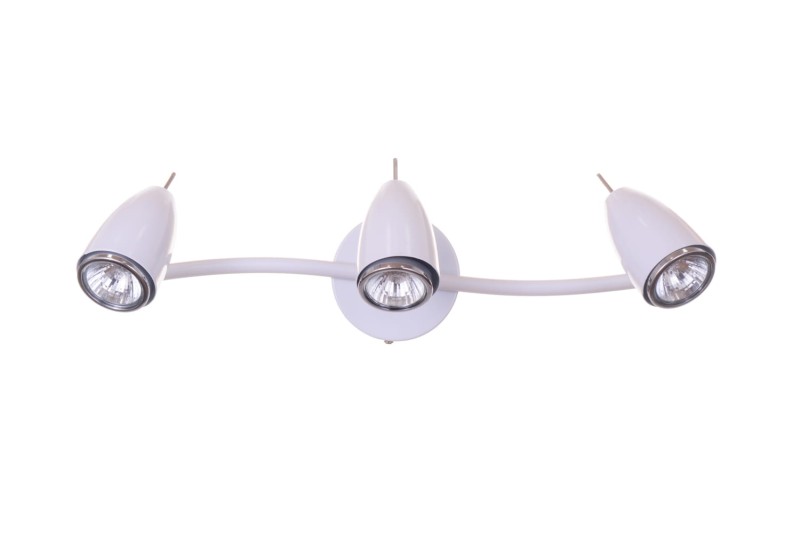 LIBERO-3 spot sufit biała lampa 3xGU10