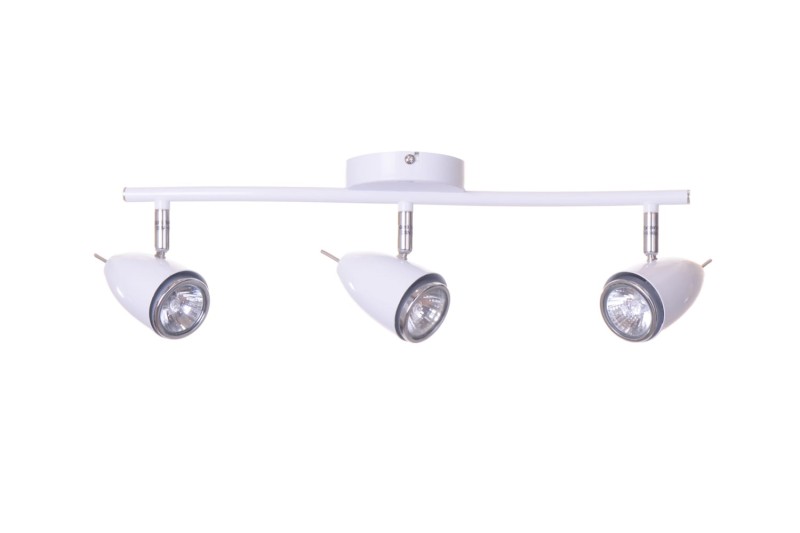 LIBERO-3 spot sufit biała lampa 3xGU10