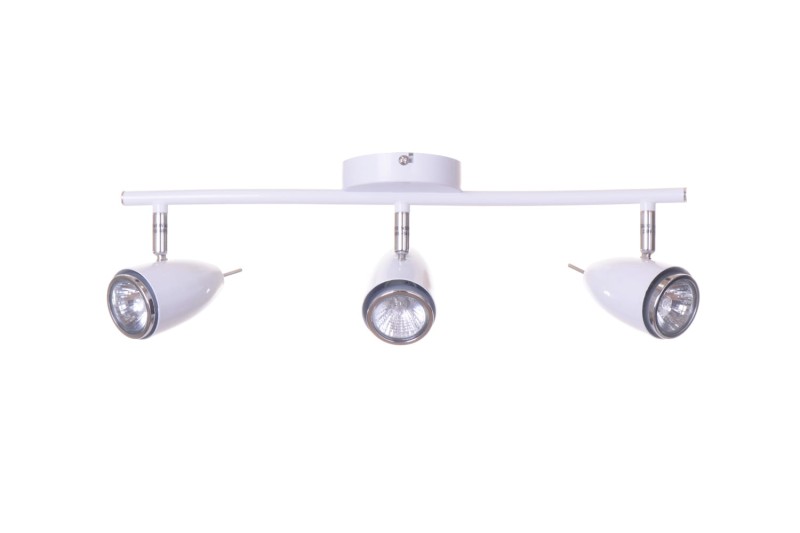LIBERO-3 spot sufit biała lampa 3xGU10