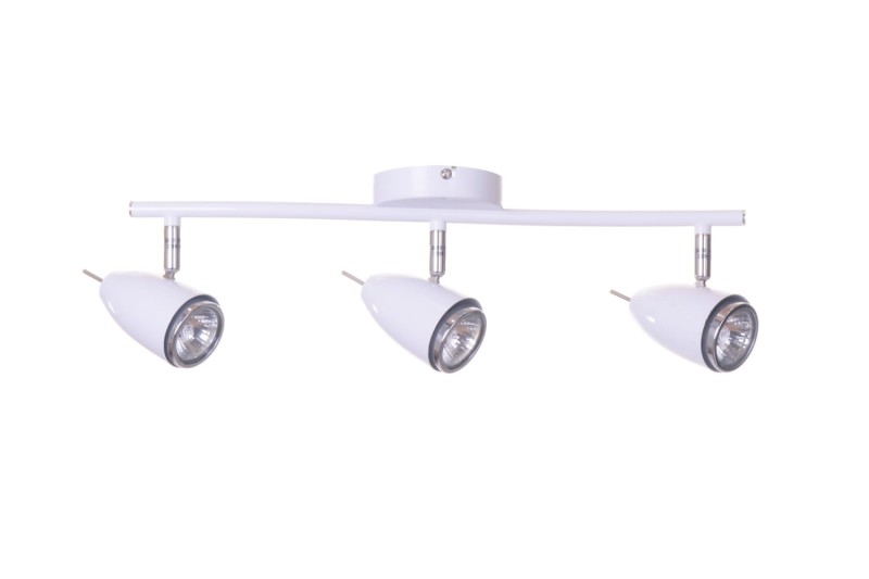 LIBERO-3 spot sufit biała lampa 3xGU10