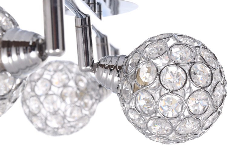 LANCASTER-4 chrom lampa sufitowa spot a’la cristal