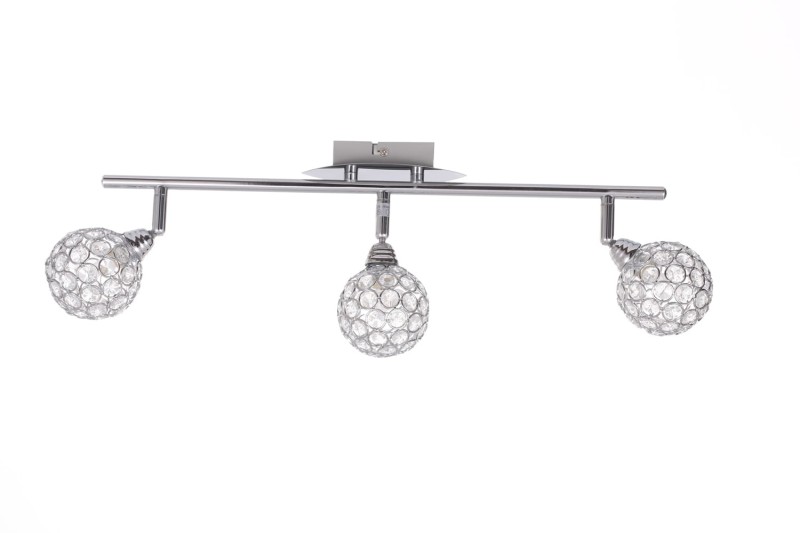 LANCASTER-3 chrom lampa sufitowa spot a’la cristal