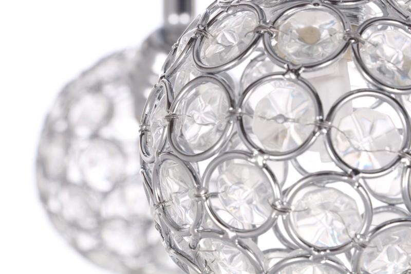 LANCASTER-3 chrom lampa sufitowa spot a’la cristal
