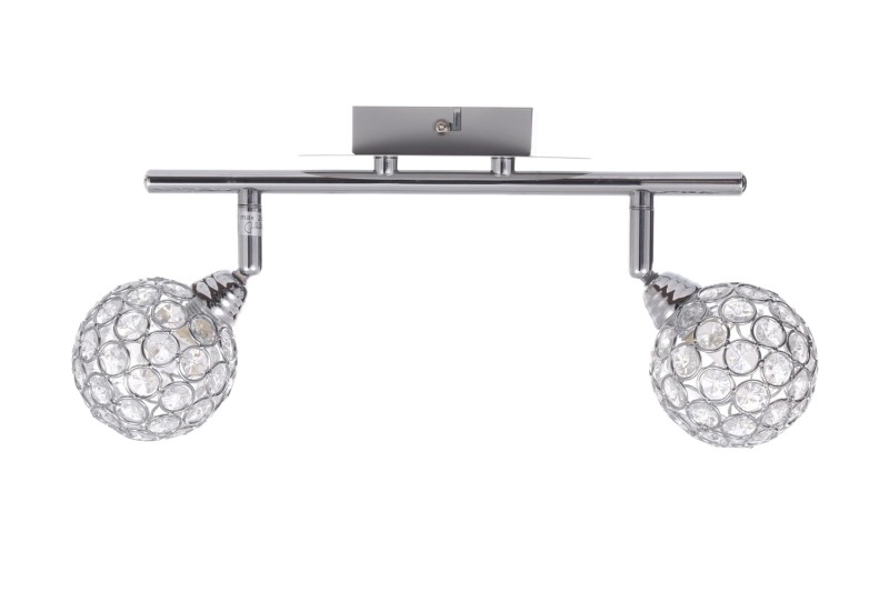 LANCASTER-2 chrom lampa sufitowa spot a’la cristal