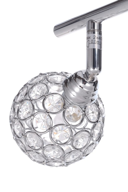 LANCASTER-2 chrom lampa sufitowa spot a’la cristal