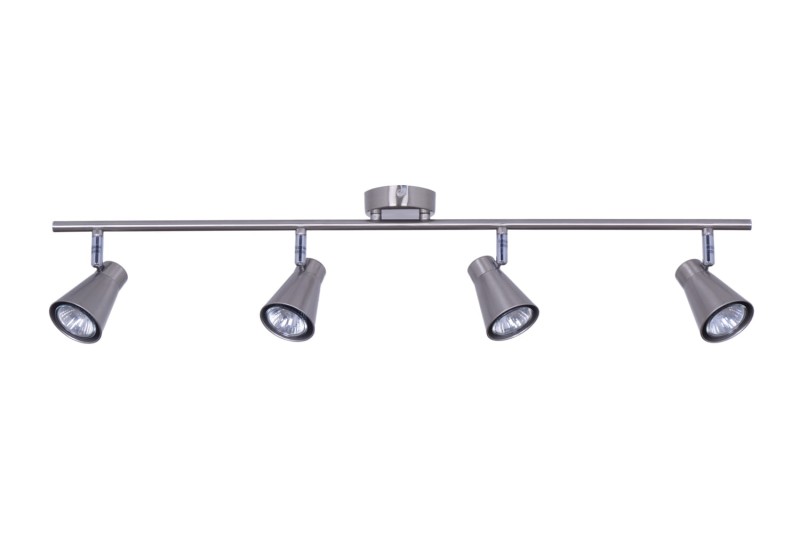 HESTIA-4 satin nickel lampa sufitowa spot 4xGU10