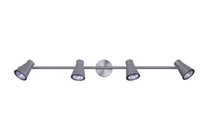 HESTIA-4 satin nickel lampa sufitowa spot 4xGU10
