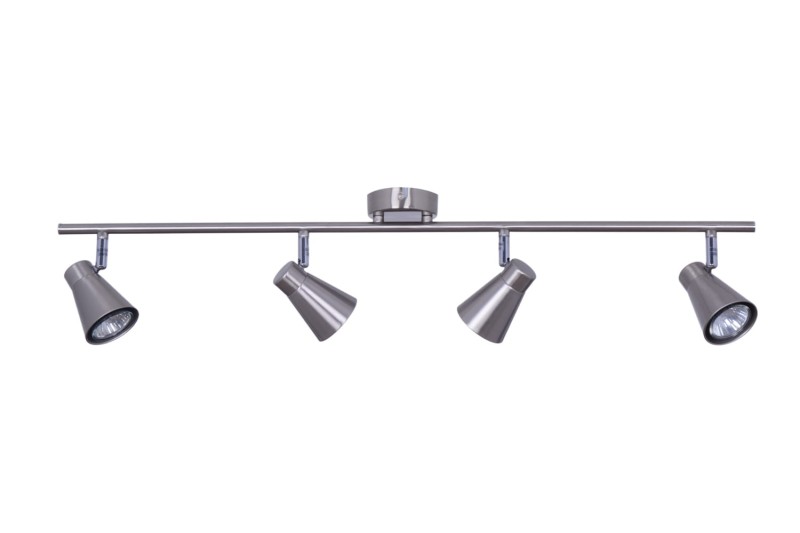 HESTIA-4 satin nickel lampa sufitowa spot 4xGU10