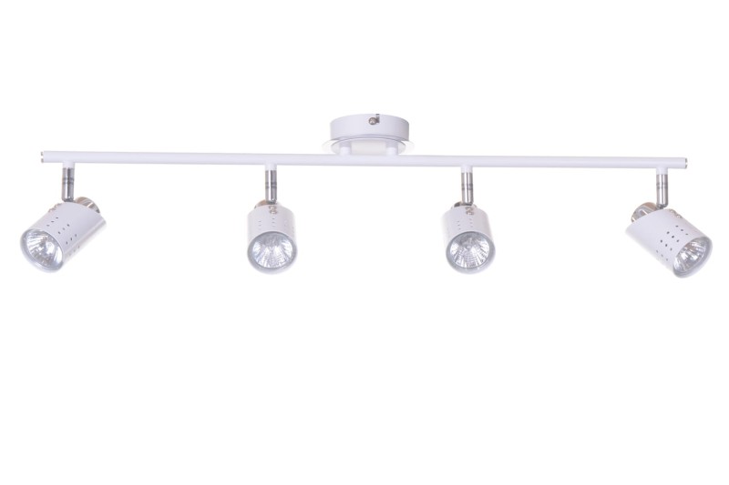 HELIOS-4 biały mat lampa sufitowa spot 4xGU10