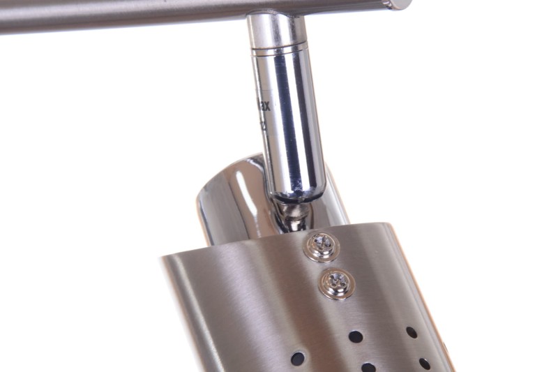 HELIOS-3 satin nickel lampa sufitowa spot 3xGU10