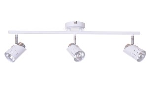 HELIOS-3 biały mat lampa sufitowa spot ruchome klosze 3xGU10 