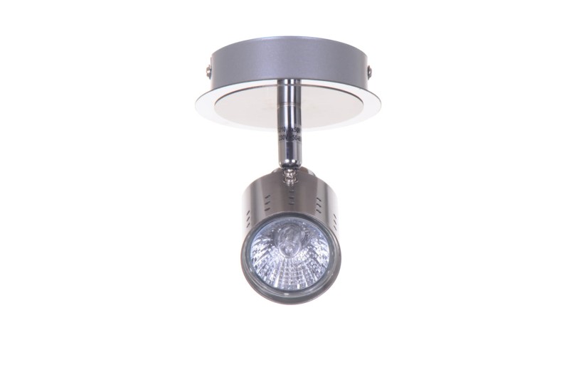 HELIOS-1 satin nickel lampa ścienna kinkiet spot
