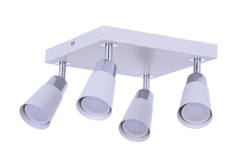 FENIKS-4 biały lampa sufitowa spot 4xGU10
