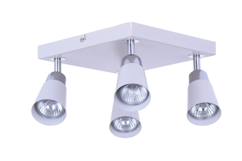 FENIKS-4 biały lampa sufitowa spot 4xGU10