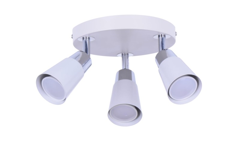 FENIKS-3C biały lampa sufitowa spot 3xGU10