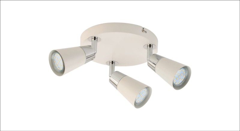 FENIKS-3C biały lampa sufitowa spot 3xGU10