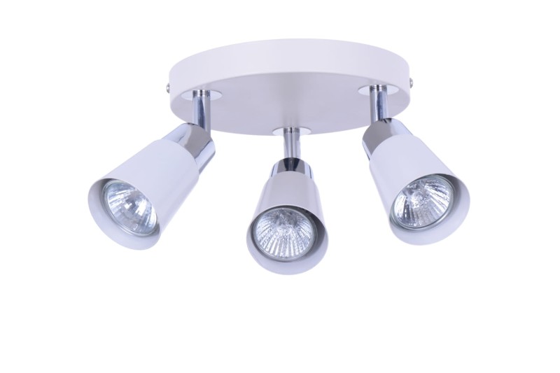 FENIKS-3C biały lampa sufitowa spot 3xGU10
