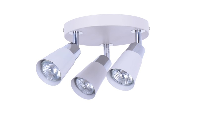 FENIKS-3C biały lampa sufitowa spot 3xGU10