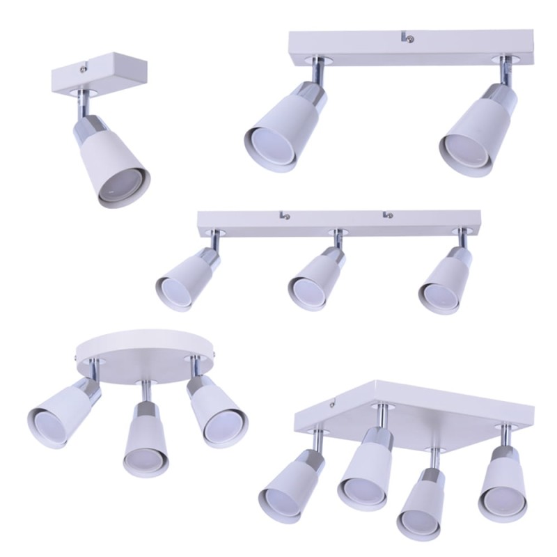 FENIKS-3 biały lampa sufitowa spot 3xGU10