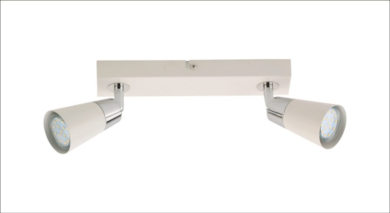 FENIKS-2 biały lampa sufitowa spot 2xGU10