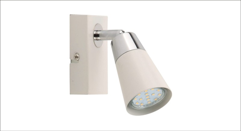 FENIKS-1 biały lampa ścienna kinkiet spot 1xGU10