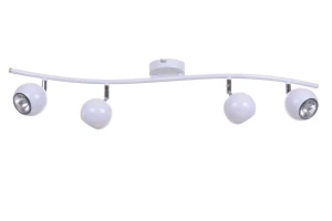 FARO-4W biała lampa sufitowa spot loft ↔76cm ↕17cm 4xGU10