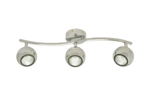 FARO-3C chrom lampa sufitowa spot klasyk klosz metalowy ruchomy ↔38cm ↕17cm 3xGU10 hurt