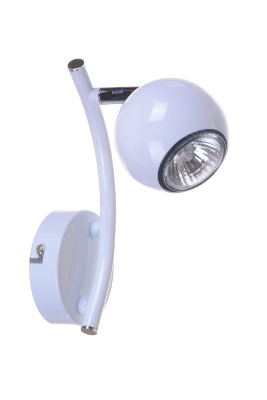 FARO-1KW biała lampa  ścienna kinkiet