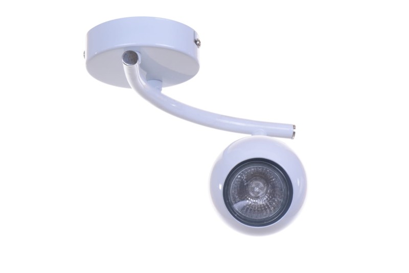 FARO-1KW biała lampa  ścienna kinkiet