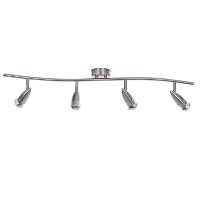 FANNY-4 satynowy nikiel lampa