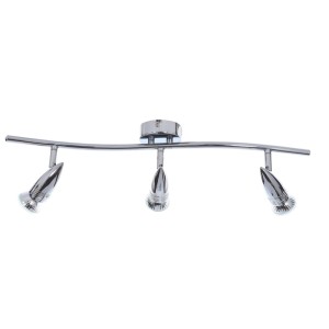 FANNY-3 chrom lampa sufitowa spot klasyk klosz metalowy hit sprzedaży ↔ 58cm 3xGU10 hurt