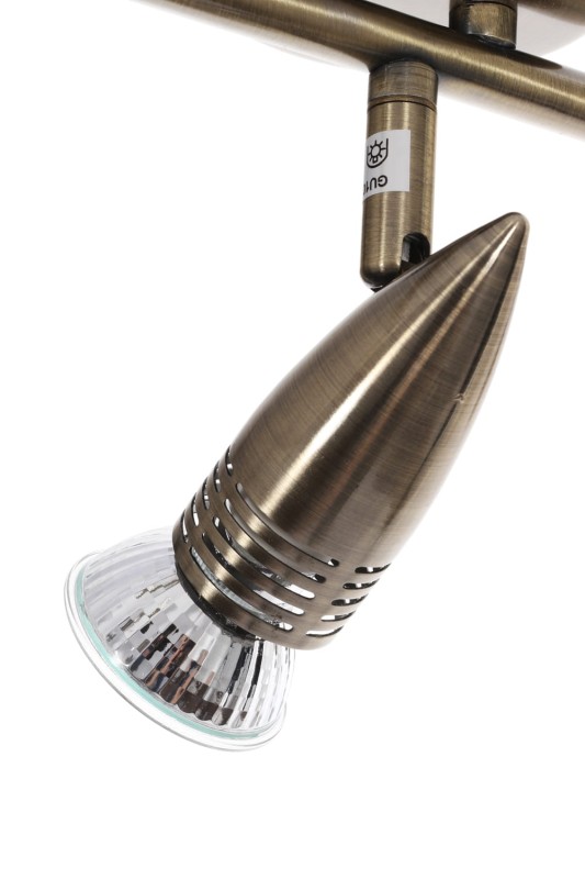 FANNY-3 antyczny mosiądz lampa
