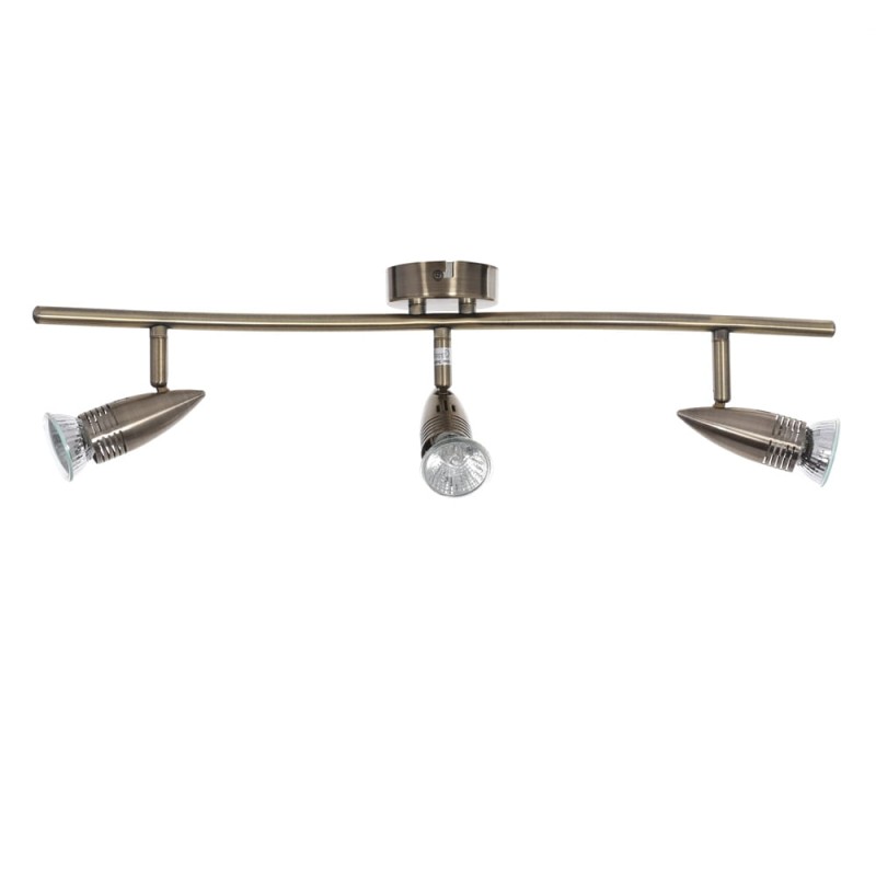 FANNY-3 antyczny mosiądz lampa