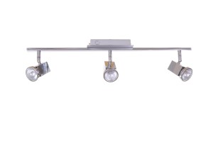 EROS-3 chrom lampa sufitowa spot klosz ruchomy  3xGU10 ↔58cm ↕12cm