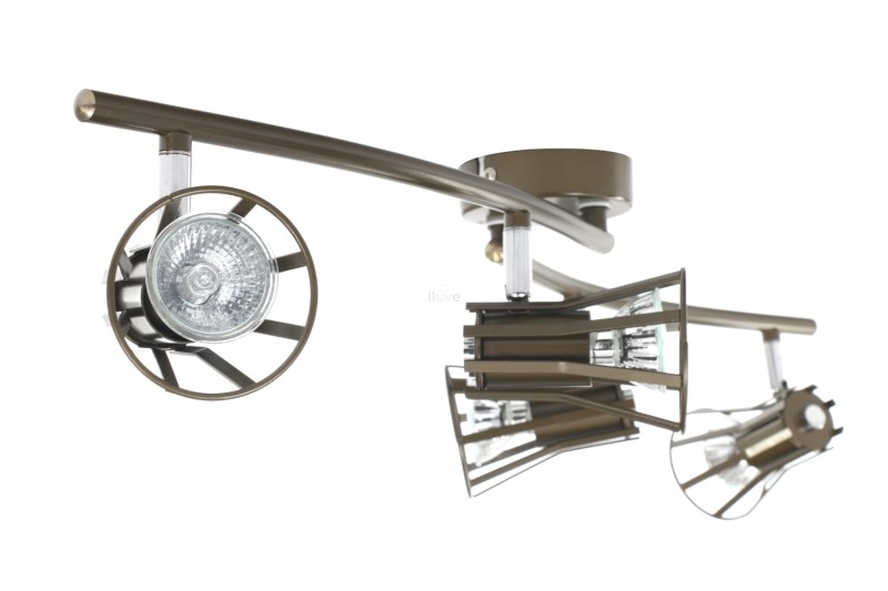 ALVARO-4 khaki lampa sufitowa spot