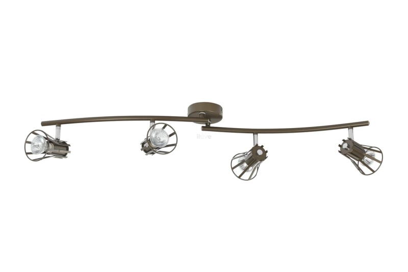 ALVARO-4 khaki lampa sufitowa spot
