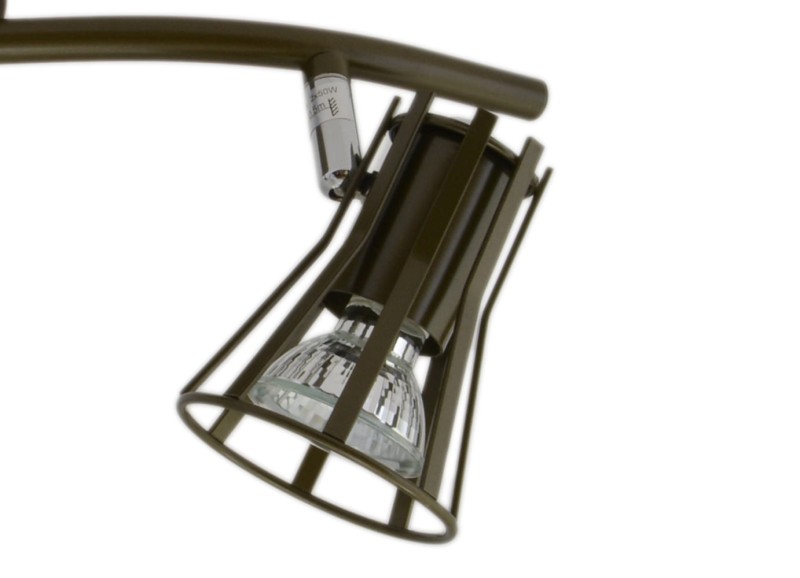 ALVARO-4 khaki lampa sufitowa spot